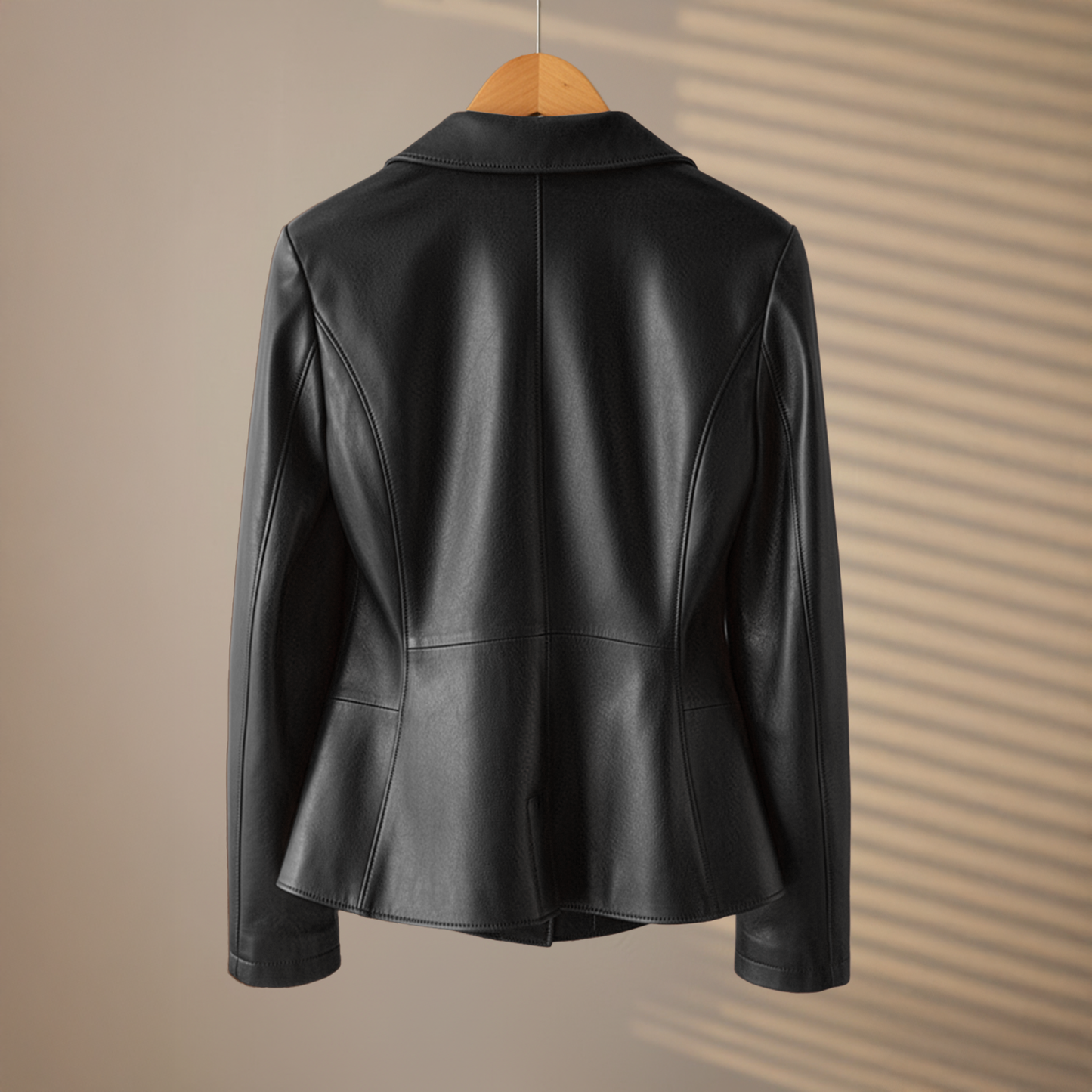 Valencia Leather Blazer