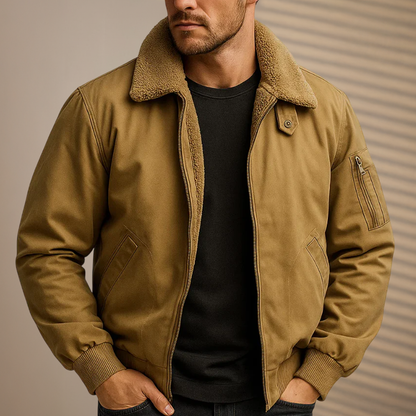 Harbor Fleece Bomber Jacket