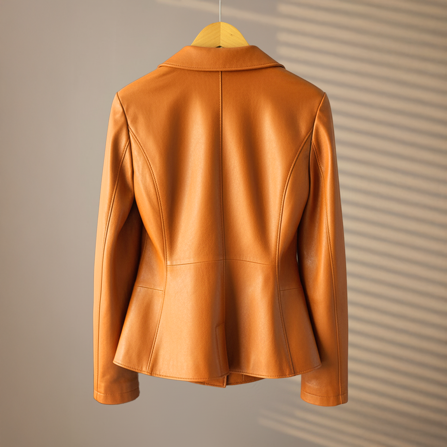 Valencia Leather Blazer
