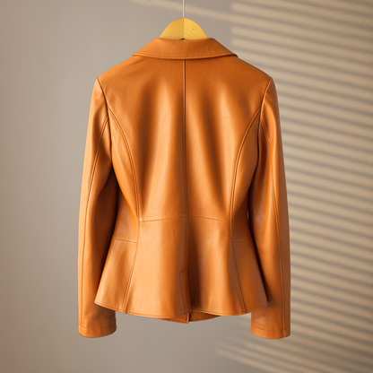 Valencia Leather Blazer