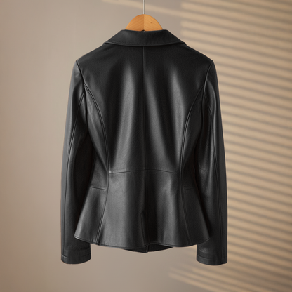 Valencia Leather Blazer