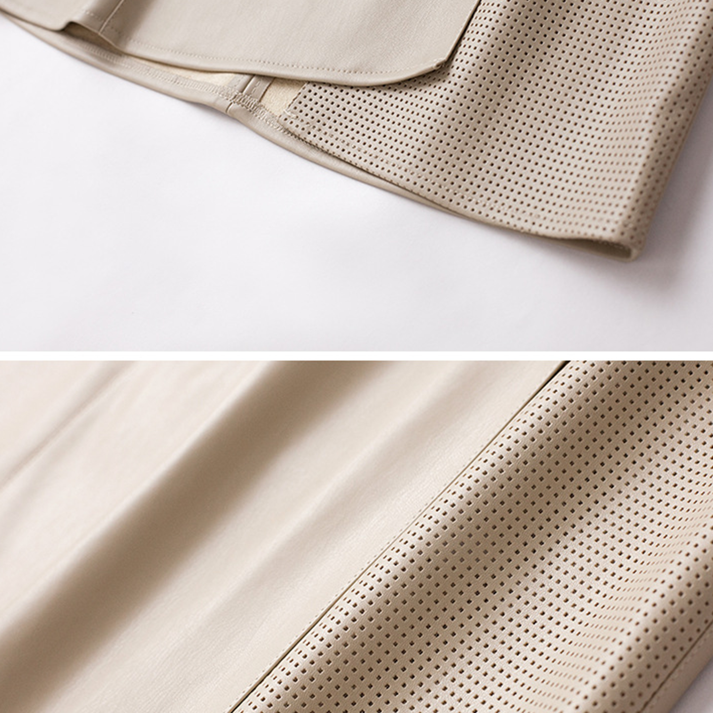 Avelle Sheepskin Leather Skirt