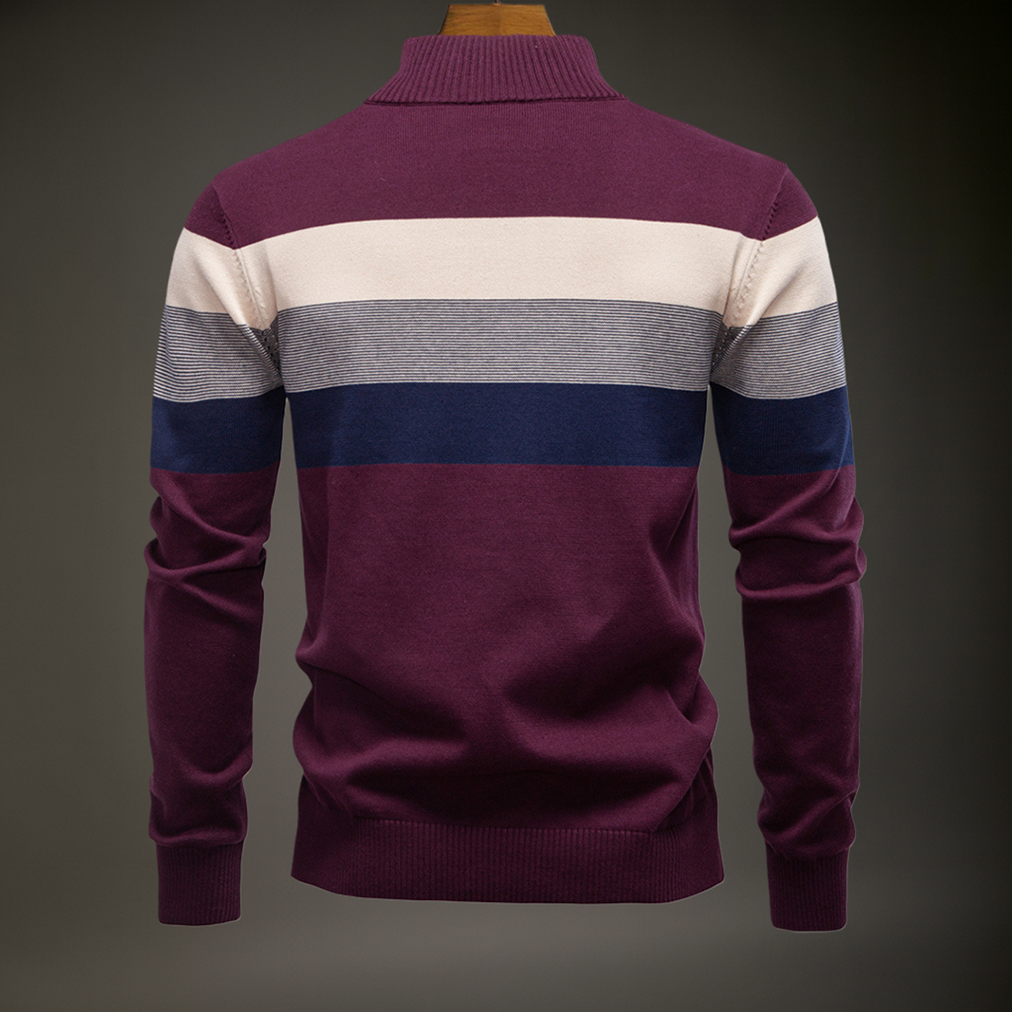 The Bordeaux Half-Zip