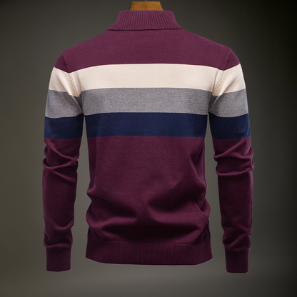 The Bordeaux Half-Zip