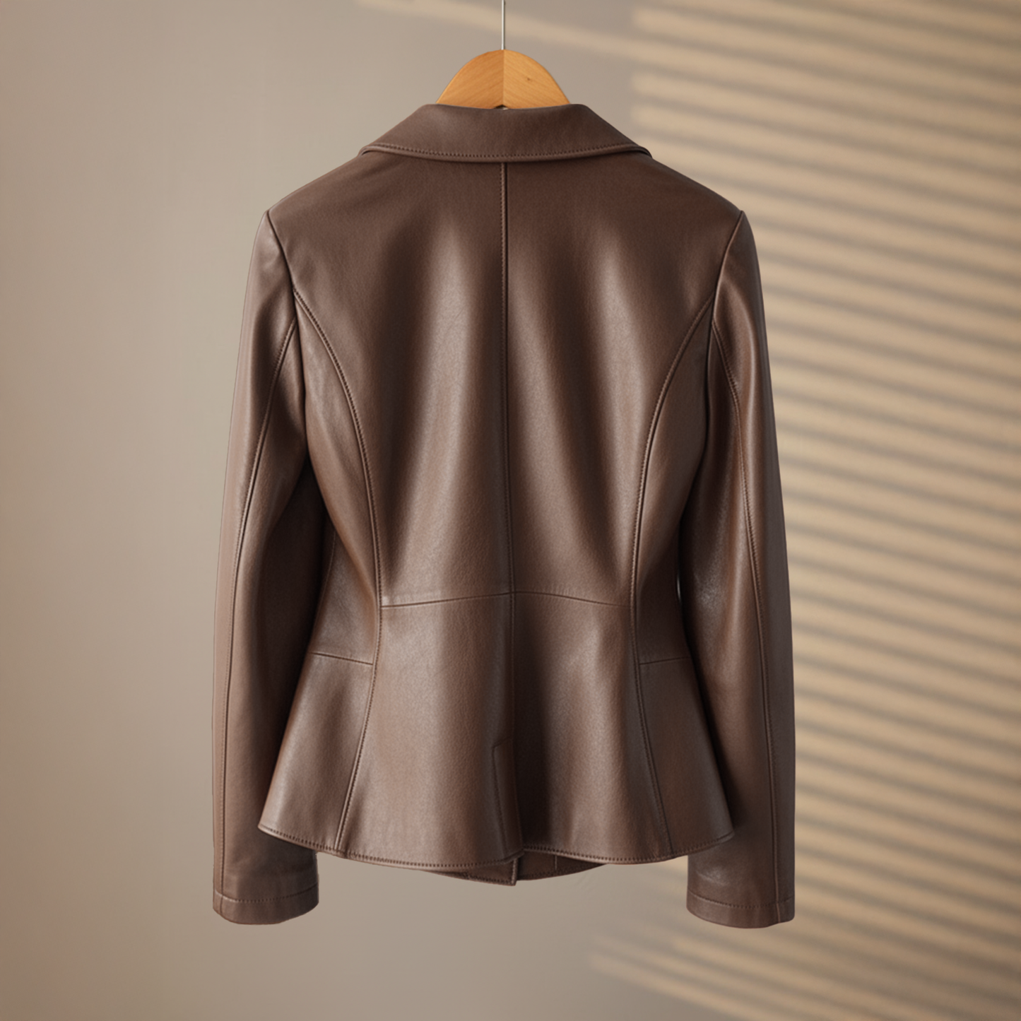 Valencia Leather Blazer