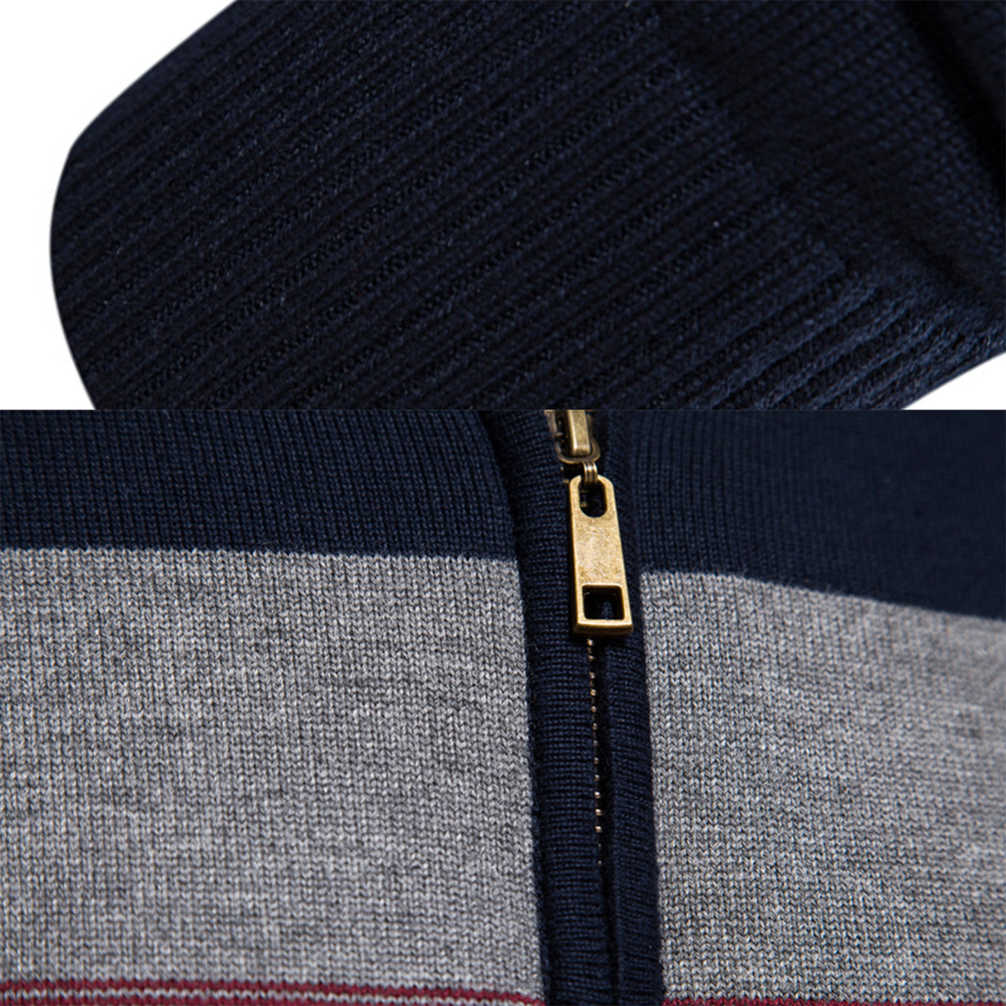 The Bordeaux Half-Zip
