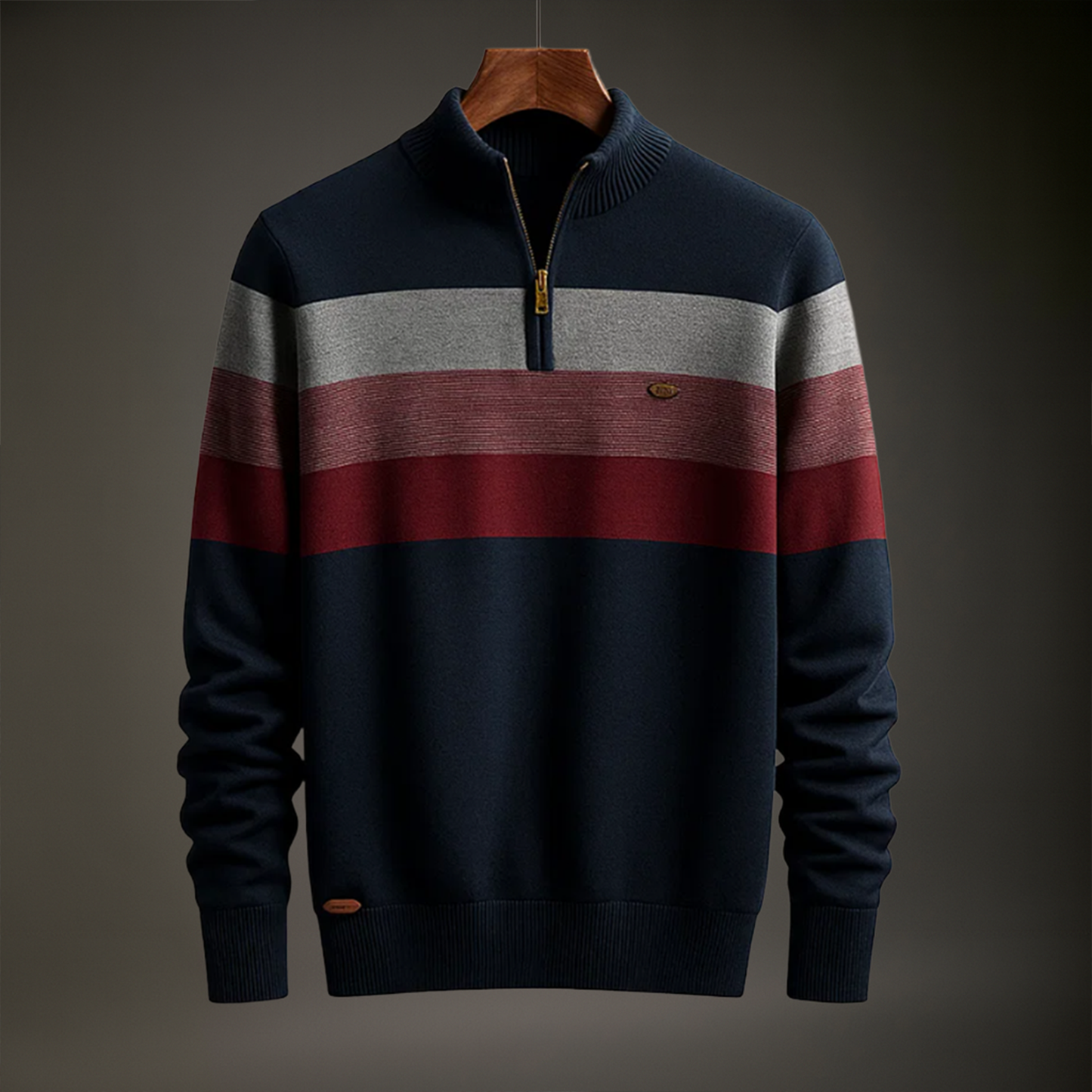 The Bordeaux Half-Zip