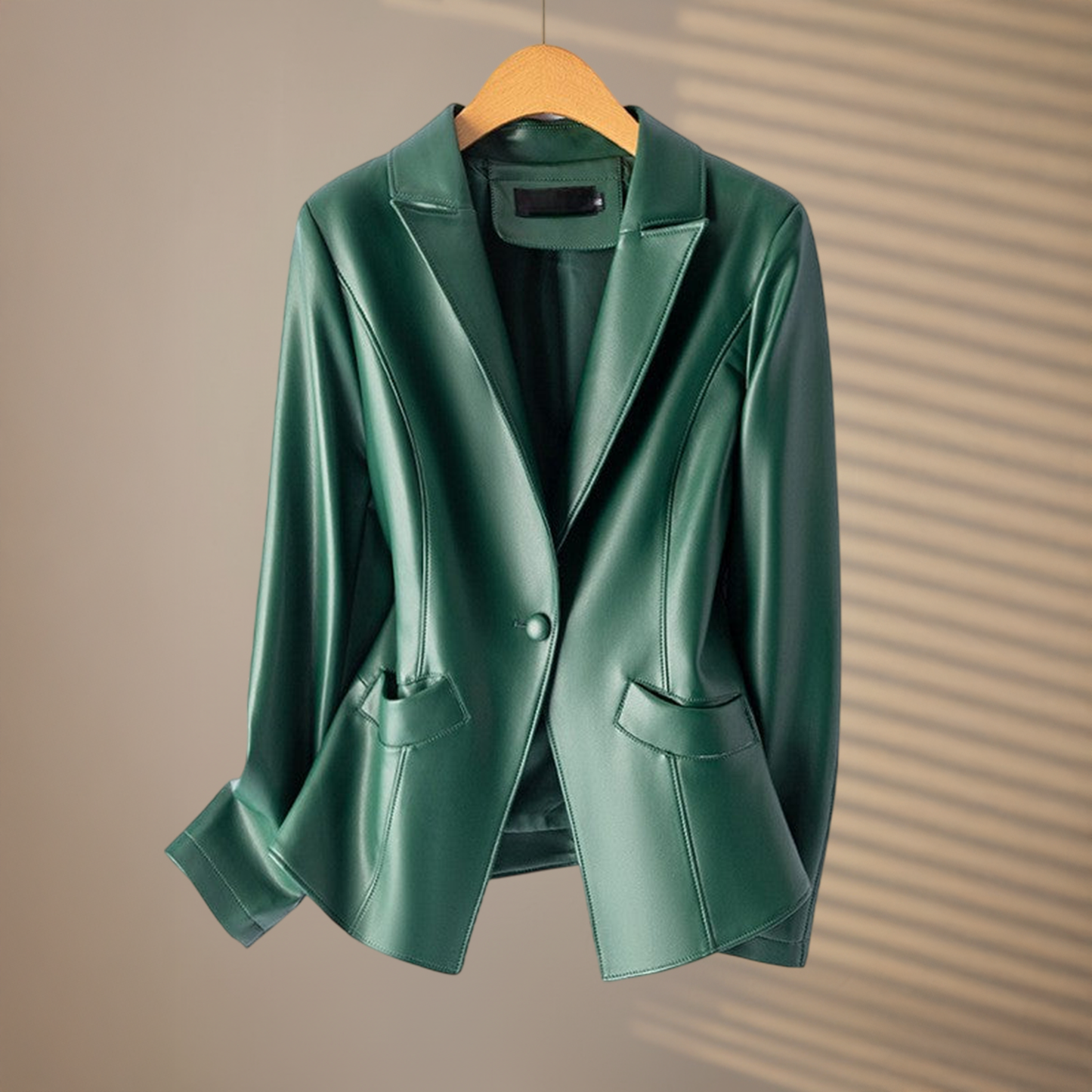 Valencia Leather Blazer