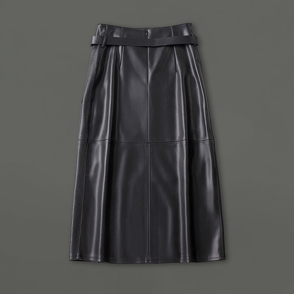 Avelle Sheepskin Leather Skirt