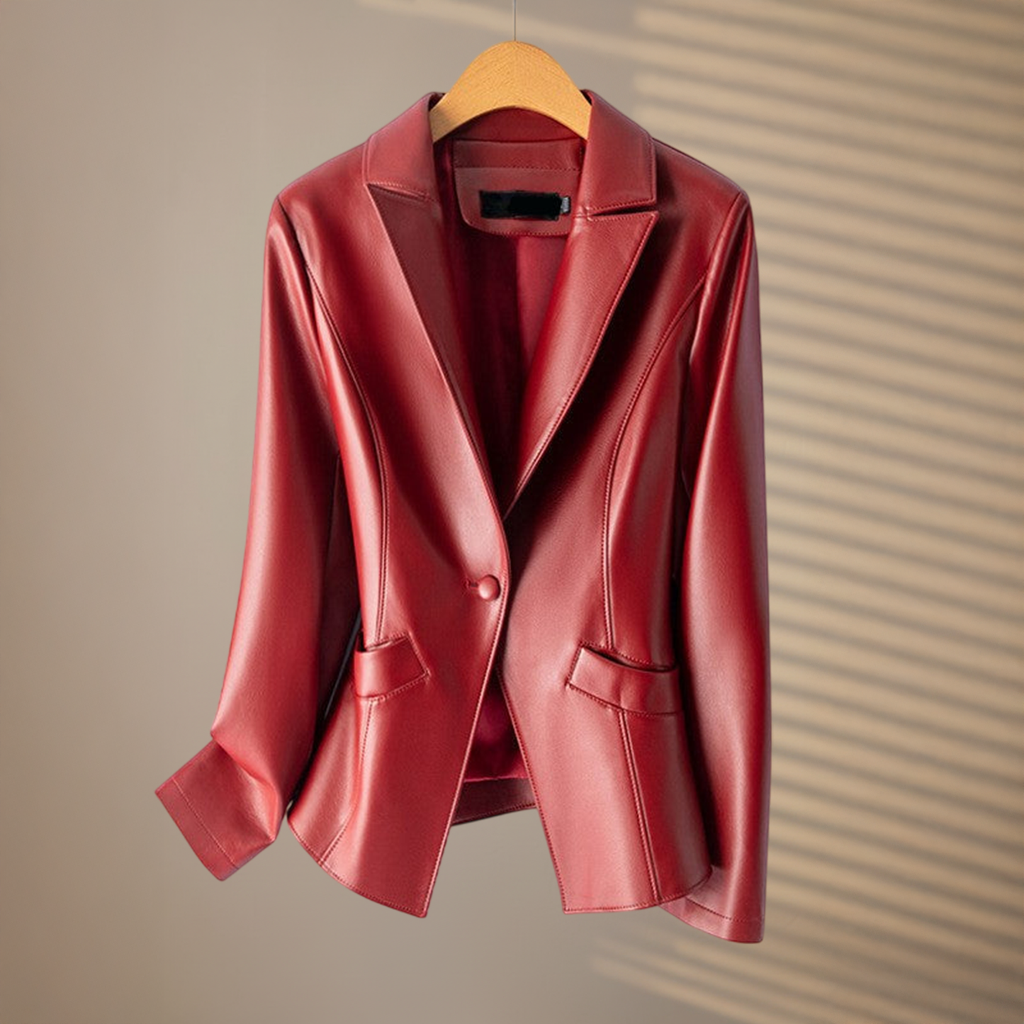 Valencia Leather Blazer