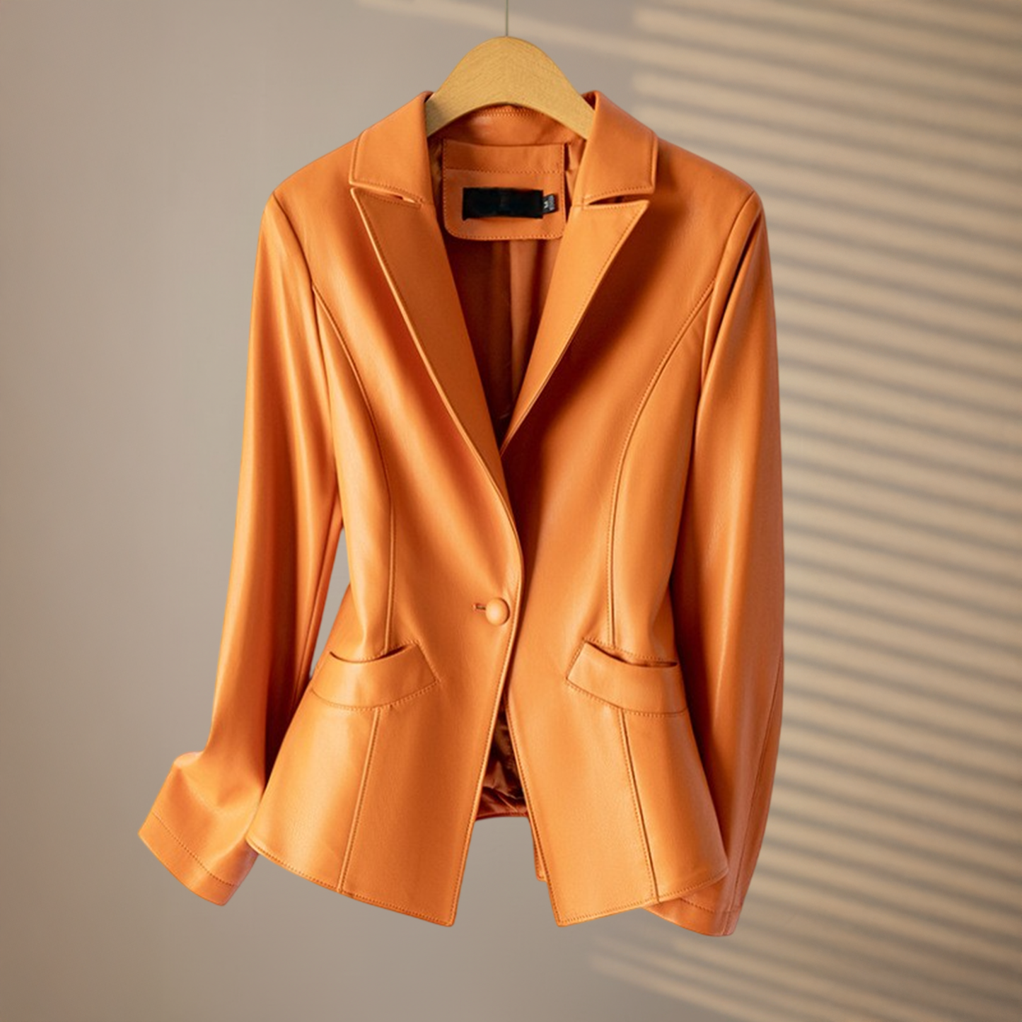 Valencia Leather Blazer