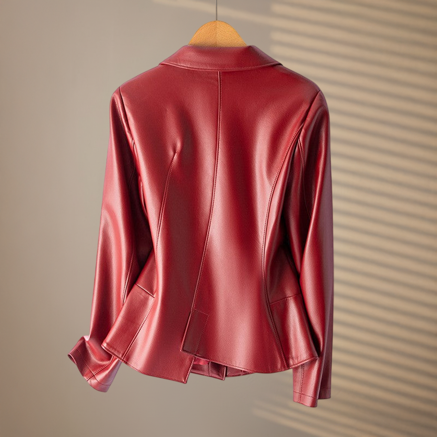 Valencia Leather Blazer