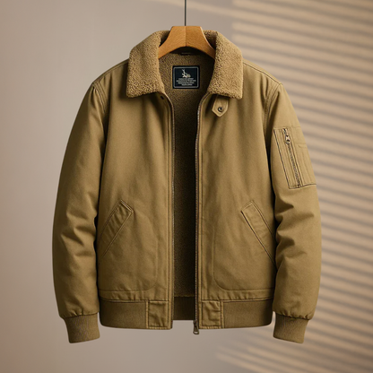 Harbor Fleece Bomber Jacket