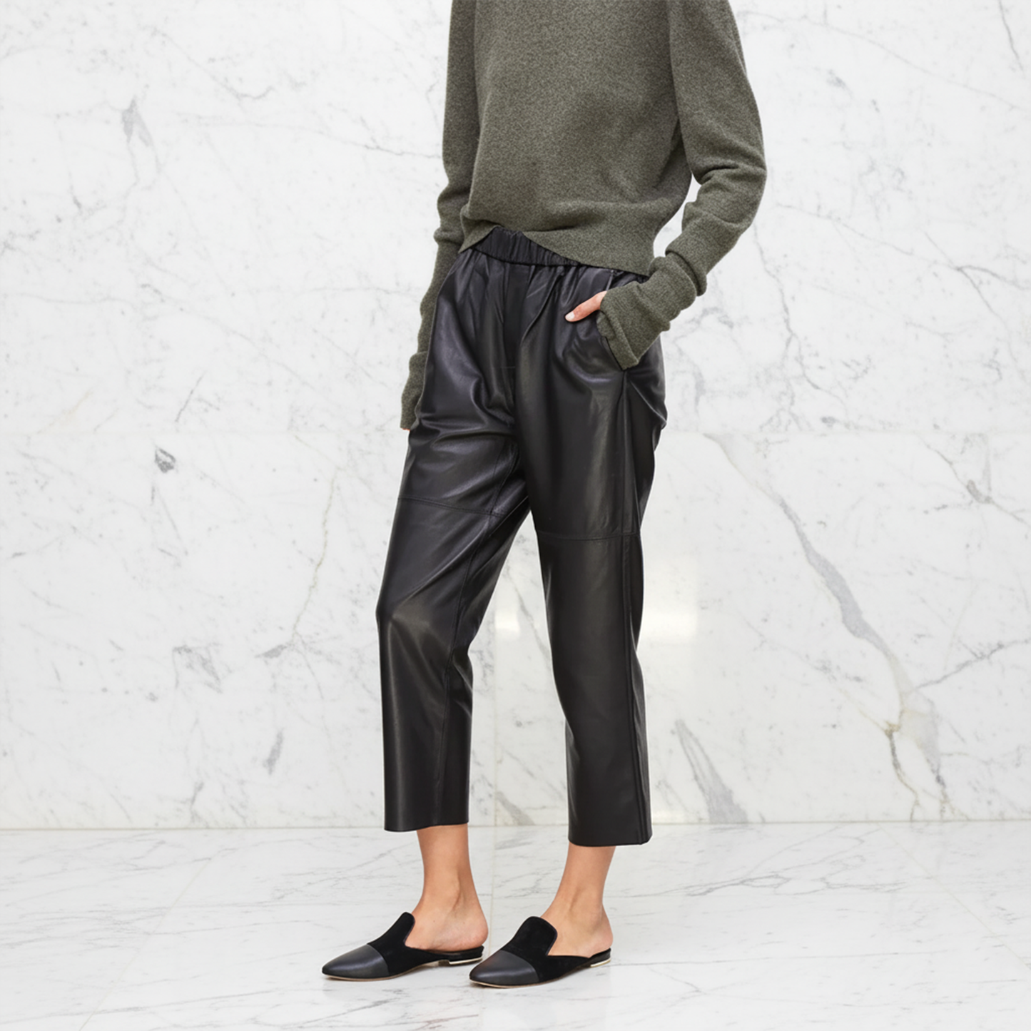 Azzura Leather Pants