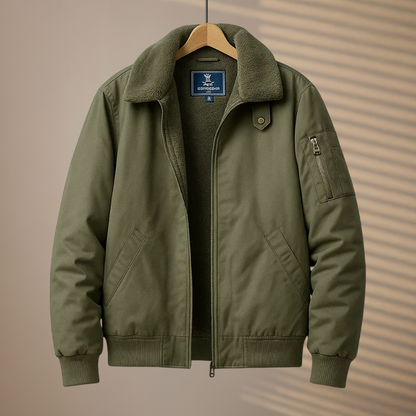 Harbor Fleece Bomber Jacket