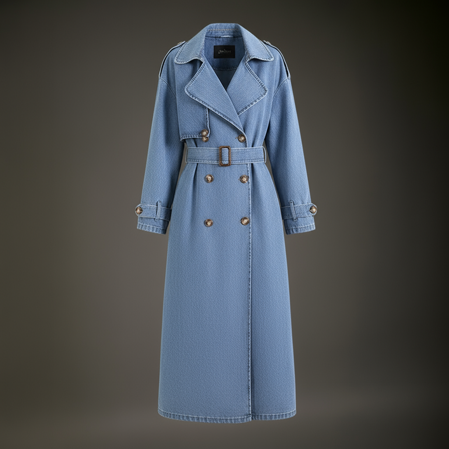 The Natalia Denim Trench