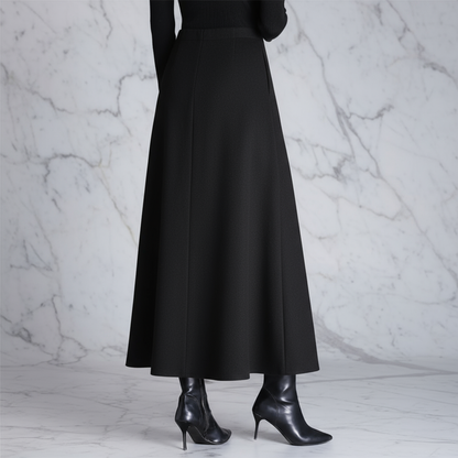 Céline Wool Midi Skirt