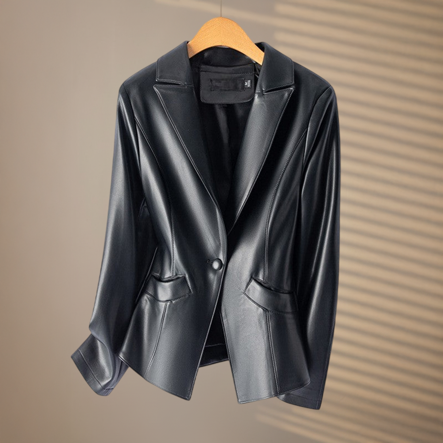Valencia Leather Blazer