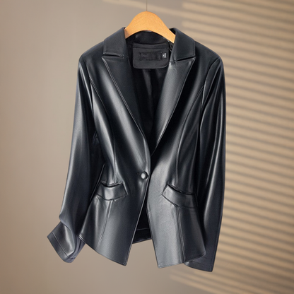 Valencia Leather Blazer