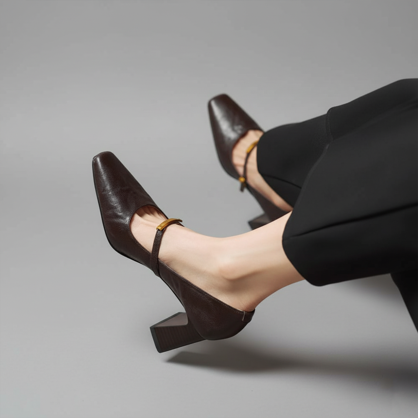 Sabrina Genuine Leather Heels