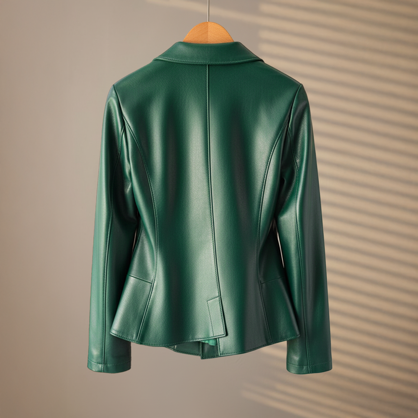 Valencia Leather Blazer