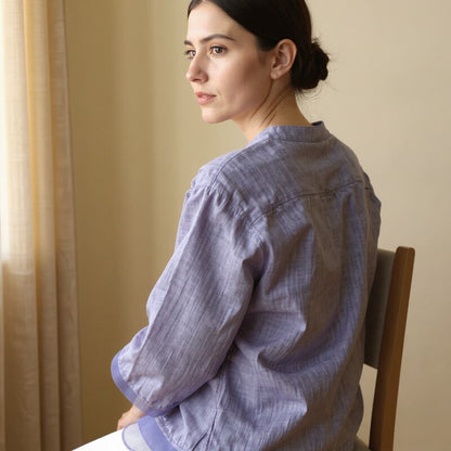 Adele Chambray Blouse