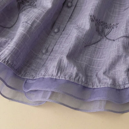 Adele Chambray Blouse